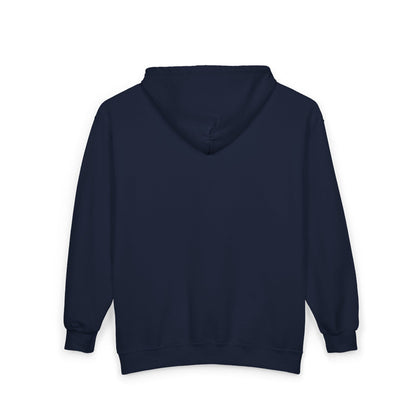 Zip-up Hoodie - Navy Blue