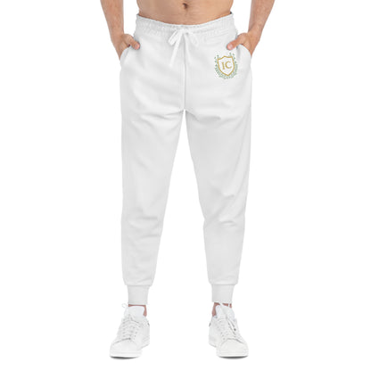 Athletic Joggers - White